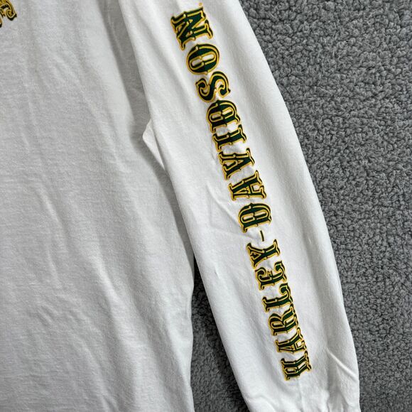 VTG Harley Davidson 'Loyal to One' Green Bay, WI Single Stitch LS White T Shirt - Picture 3 of 15